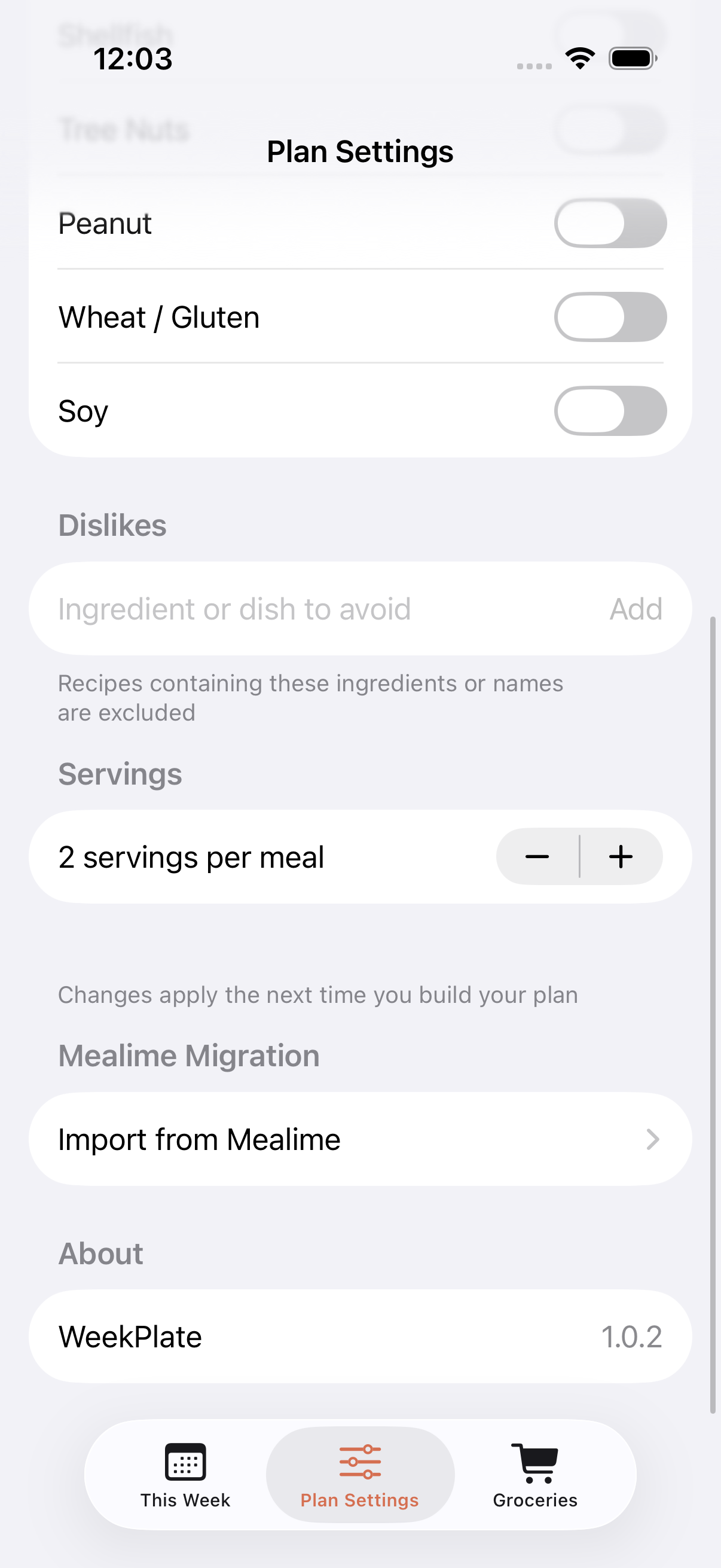 Import recipes from screenshots